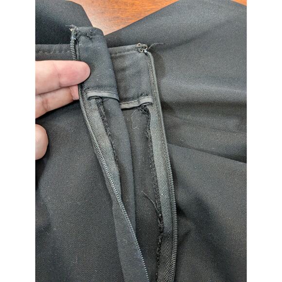 The Limited Stretch Dress Pants 12 Regular Black Side Zip Office Career Business - Picture 4 of 13